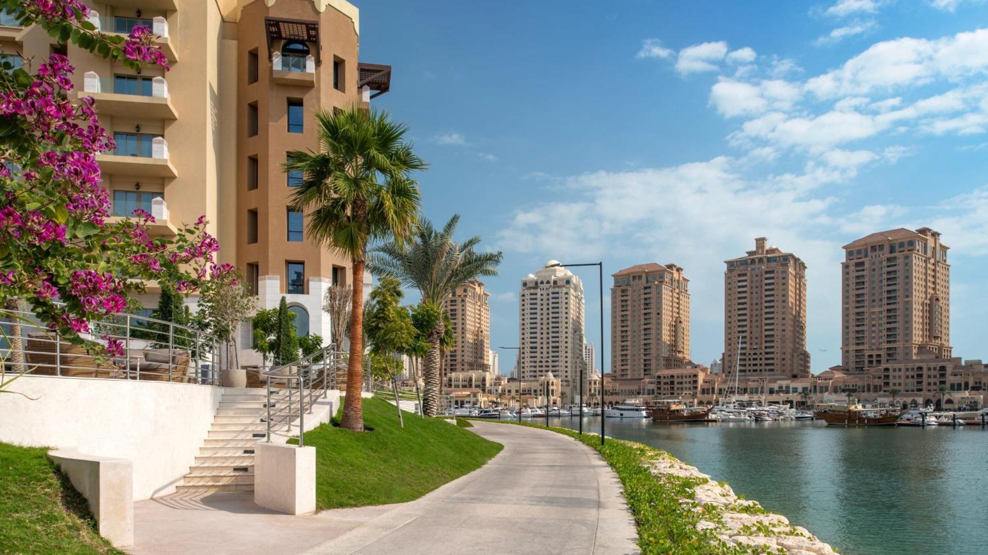 Отель The St. Regis Marsa Arabia Island, The Pearl Qatar Доха Экстерьер фото